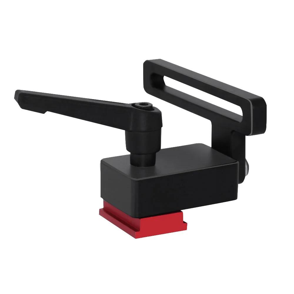 1PC Woodworking T-shaped Track Limiter Aluminum Alloy Stop Block Saw Table Sliding Bracket Slide Groove Limiter