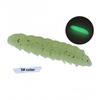 20Pcs/Set Floating Simulated Bean Worm Soft Bait Tear-resistant Segmented Body Luminous Soft Bionic Bait Ultralight 4cm1g