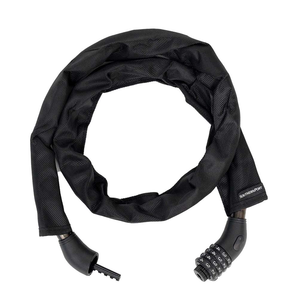 

Konan Original SOUTHERNPORT Lock with Variable Dial Black 4-Layer Heavy-Duty Lock, 120cm, чёрный