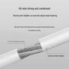Invisible No-Drill Retractable Stainless Steel Clothesline, 5m Drying Rope for Indoor/Balcony Use