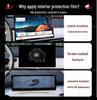 Chery Fengyun A9L Center Console and Navigation Screen Tempered Film with Rear Armrest B-Pillar Modifications
