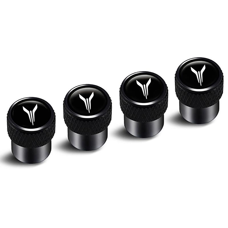 Car Wheel Tire Valve Cap For VOYAH Free Courage Dream Passion Dreamer Taishan X8 Stem Tyre Air Cap Covers Stickers Accessories Stem Caps1