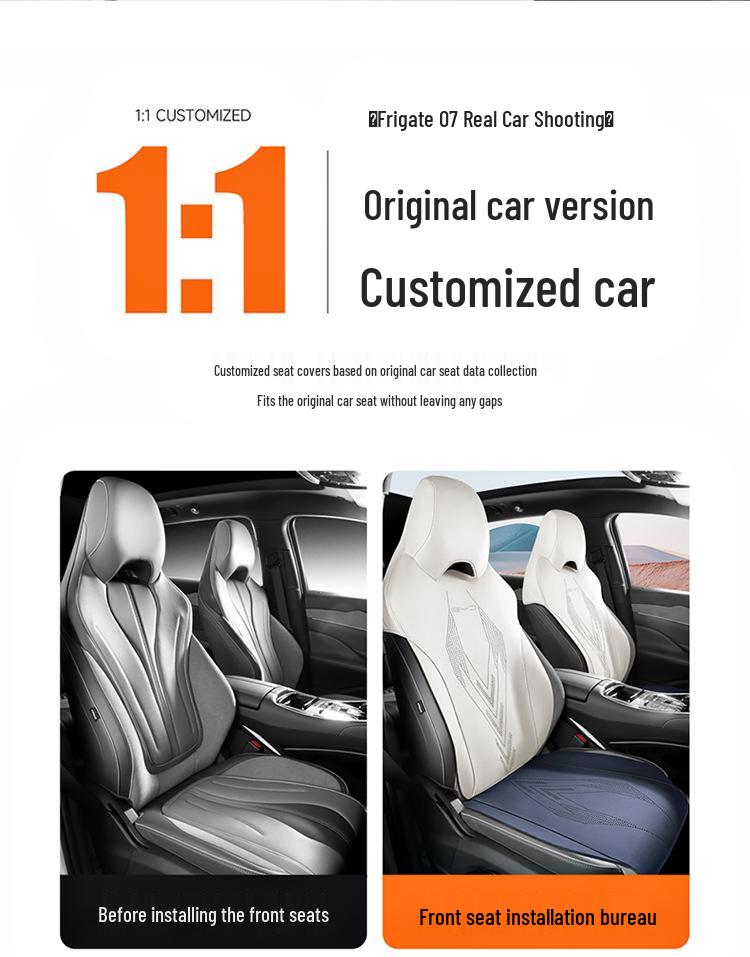 BYD Frigate 07 Car Seat Cushion: New Semi-Enclosed Saddle Pad