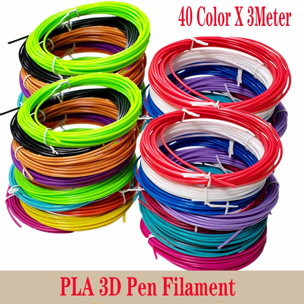 3M/Rolă 1,75 mm Imprimare 3D Pen Filament Reumple Pix 10/20 Culori Hobby-uri creative PLA Plastic Doodle