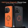 Stoßfeste Magnetische Hülle für OnePlus 11 11R OnePlus11 OnePlus11R Kabelloses Laden Rückseite Coque