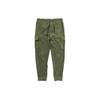 Polo FW22 Pantaloni Jogging da Uomo a tinta unita con Coulisse Vestibilità Larga Verde 710877156-003