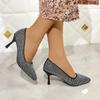 Rhinestone Woman Pumps Basic Pump Stiletto High Heels Shoes Wedding Shoes Women Designer High Heels Zapatos De Mujer