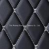 Artificial Leather Custom Car Floor Mats for BMW G30 5 Series 2017-2023 Year Interior Details Car