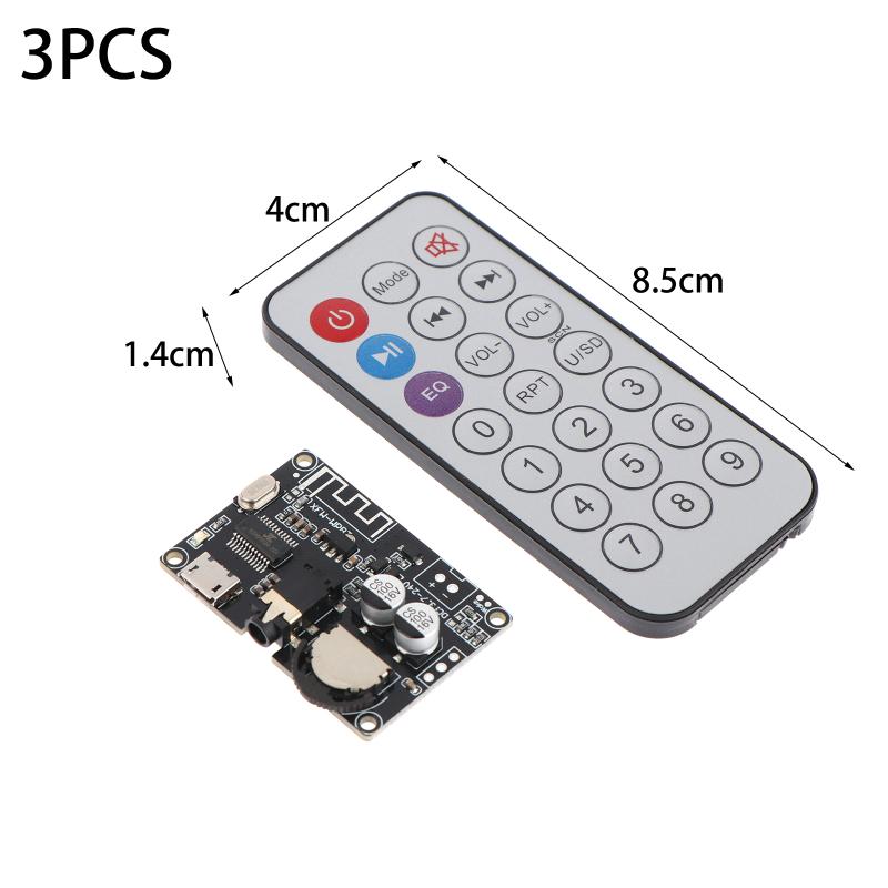 1/2/3 Stück Xy-Wrbt Bluetooth 5.0 Audiomodul Verlustfreie Decoderplatine Drahtloses Stereo-Musikmodul Einstellbar