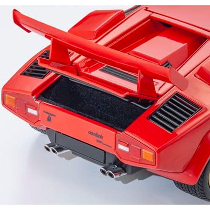 Kyosho Lamborghini Countach LP5000 Quattrovalvole 1/18 Scale Red/Gold Wheels KS08320RBKG