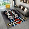 Tappeto Antiscivolo per Auto da Corsa M-Martini Moto per Soggiorno, Camera da Letto, Sala Giochi, Tappeto Morbido Pavimento Tappeto Decorazione Casa Stanza Bambini