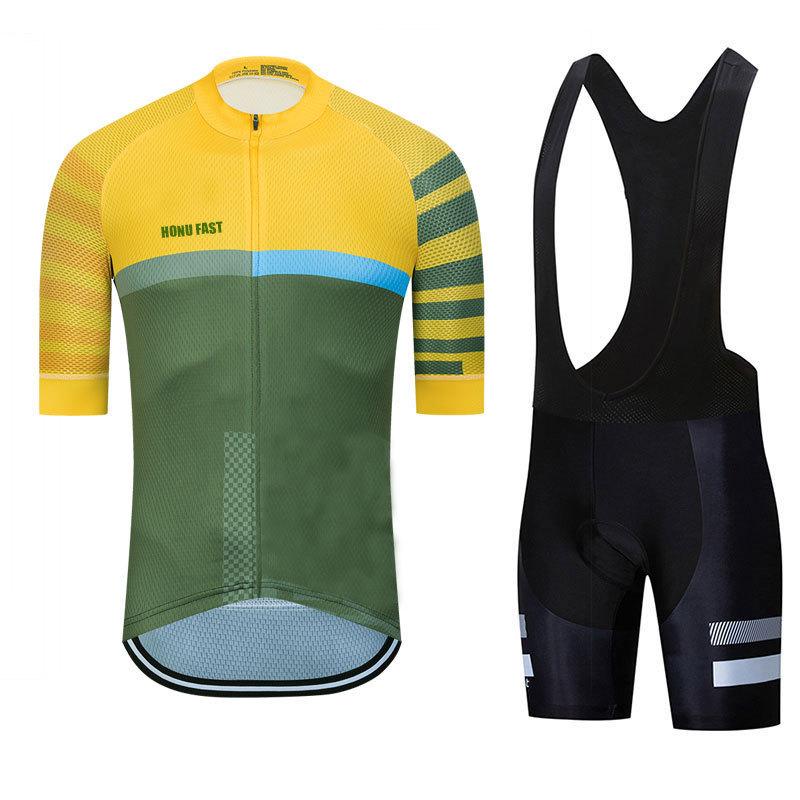 Bicycle Men's and Women's Mountain Bike Suit, Summer Short-sleeved Moisture-wicking Perspiration 2026 Summer Breathable Cycling Suit