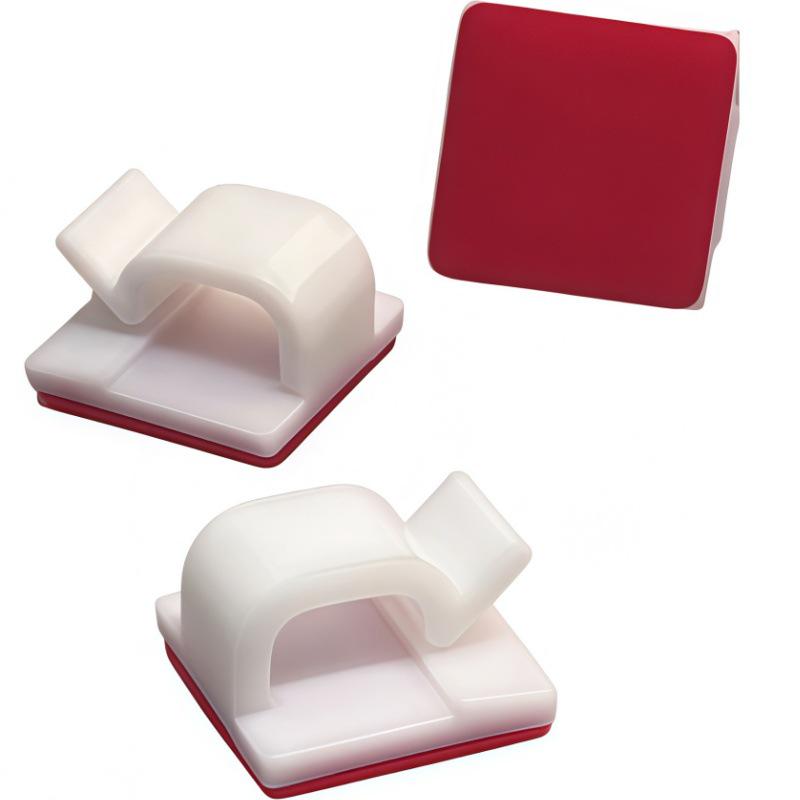 XK001 Self-Adhesive Hole-Free Cable Clip Holder for Car & Network Organization