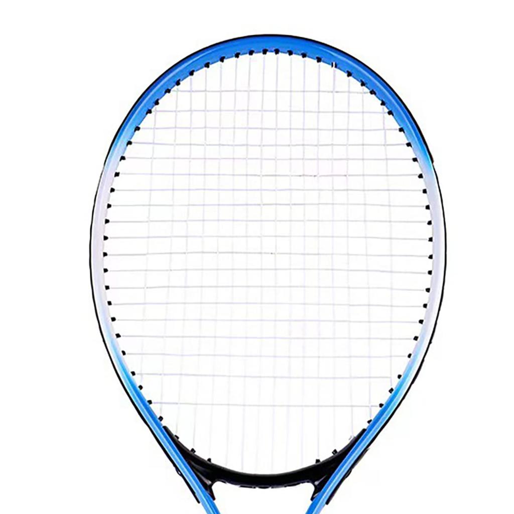 Ongwan 27 inç Tenis Raketi, Ergonomik, Hafif, Rekabetçi Antrenman Tekli Tenis Raketi (mavi)