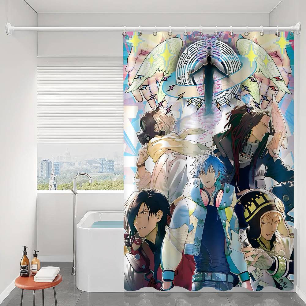 The Game D-Dramatical Murder Shower Curtain, Bathroom Decorative Shower Curtain, Waterproof Shower Curtain With Hooks