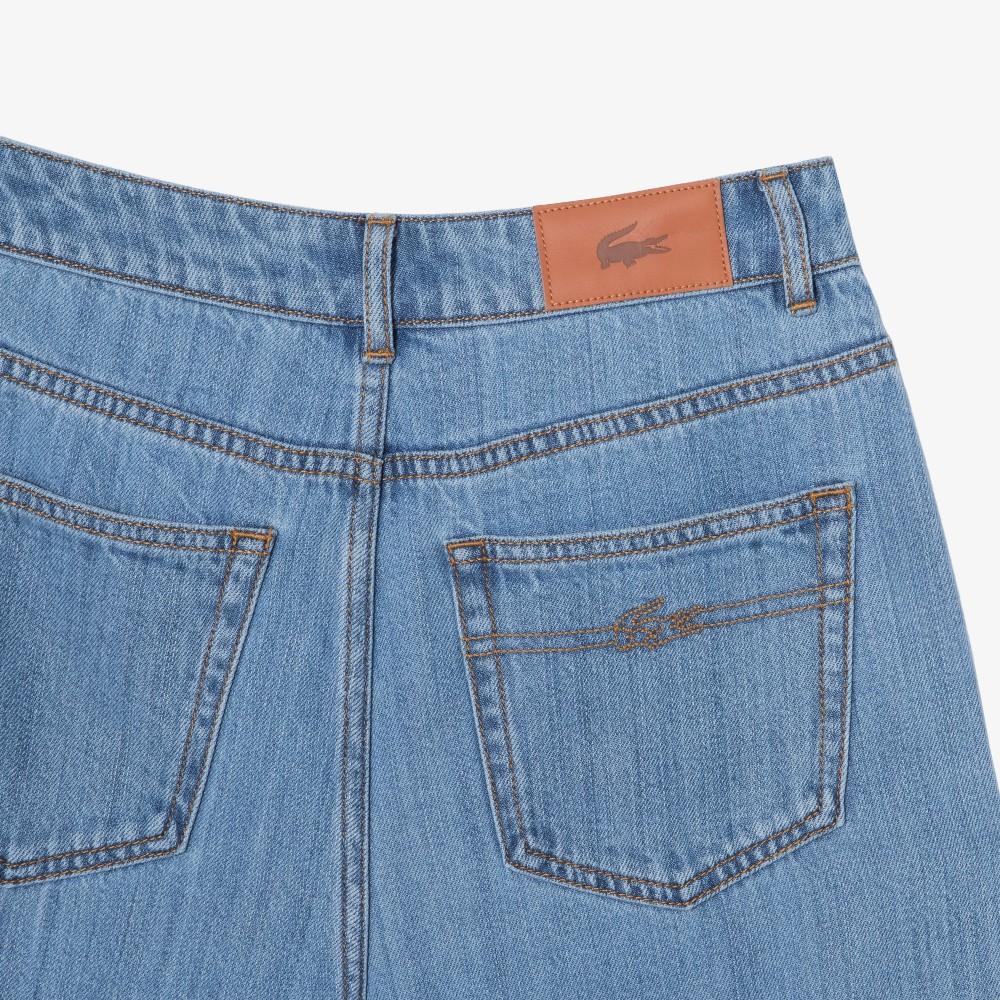 [lacoste] Women's Summer Denim Pants HF4622-56G36L
