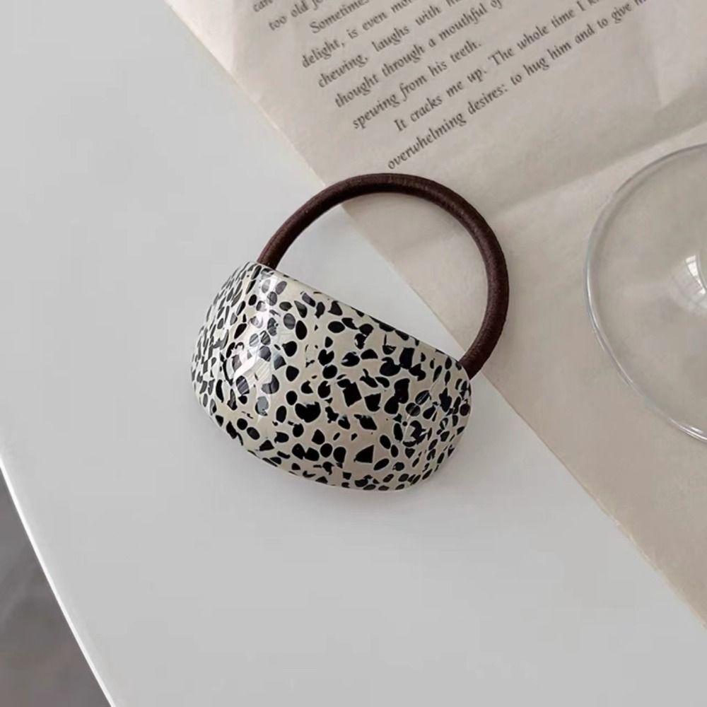 Portable Hair Ring Elastic Rubber Band Fashionable Head Rope  Women