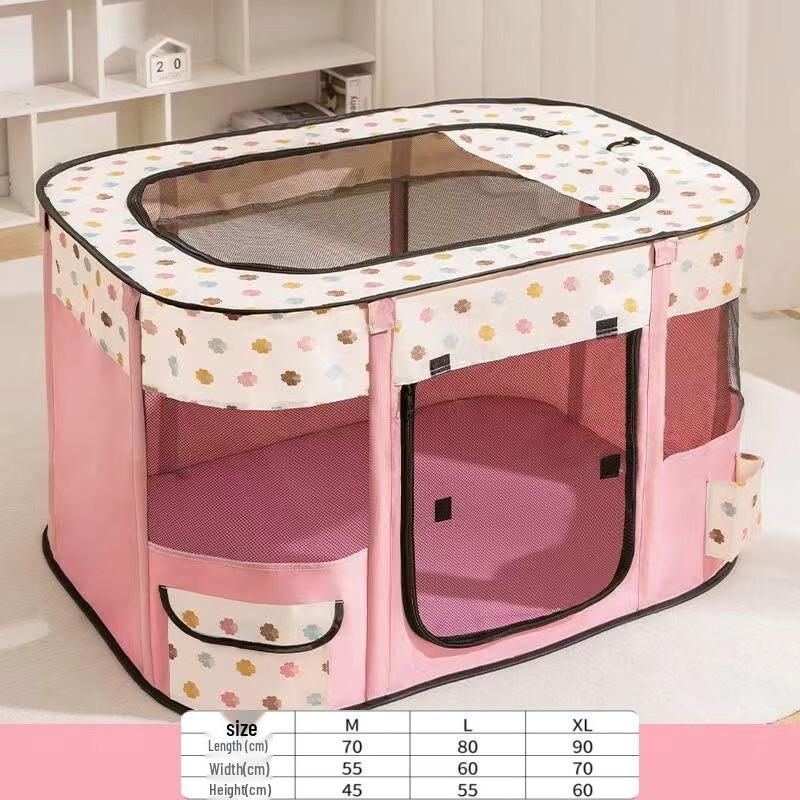 OEINGOEING Pet Cat & Dog Tent Tunnel Bed
