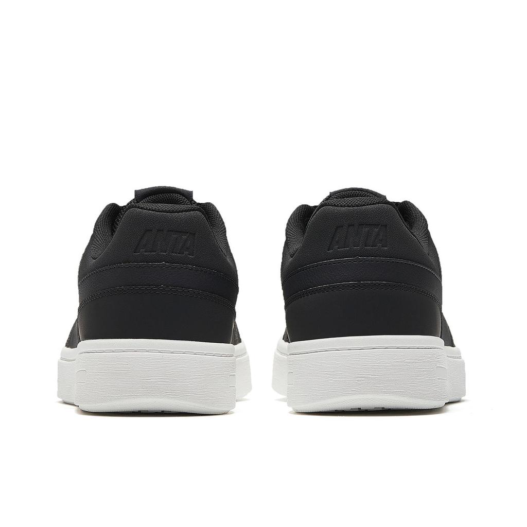 ANTA Men Classic Casual Skate Shoes Black White 112548011-4
