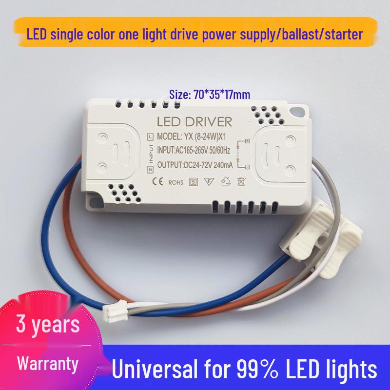 Universal LED Driver for Three-Color Ceiling Panel Light