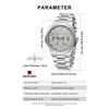 Business Man Wristwatch Date Chronograph Waterproof Luminous Luxury Men Watch Stainless Steel Quartz Men's Watches Male