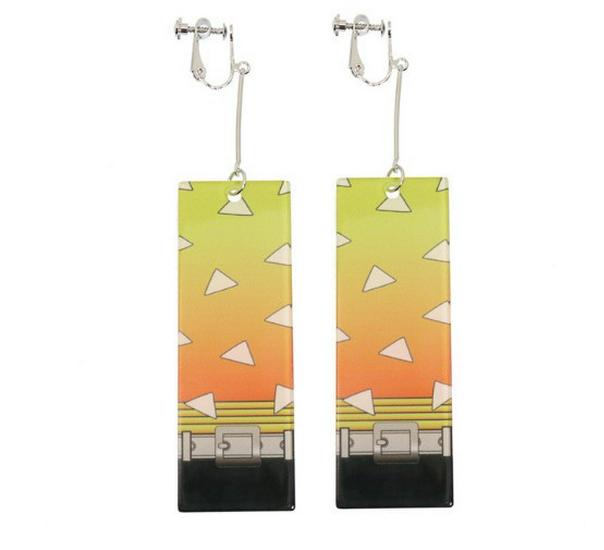 Japanese Style Demon Slayer Mutsuki Haya Female Demon Earrings