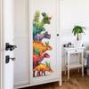 Cartoon Peek Dinosaur Group Children's Bedroom Play Room Decoration and Beautification Wall Stickers