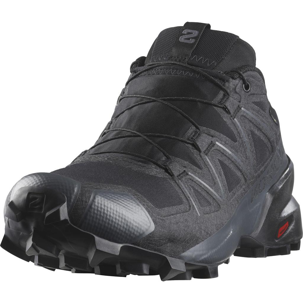 Salomon Men's SPEEDCROSS GORE-TEX Trail Running Boots, Black/Black/Phantom, Size 26.0 cm