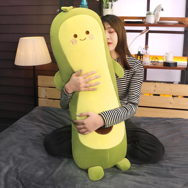 Avocado Plush Toys Lunch Break Long Pillow Large Size Doll Sleeping Pillow Rag Doll Doll Gift