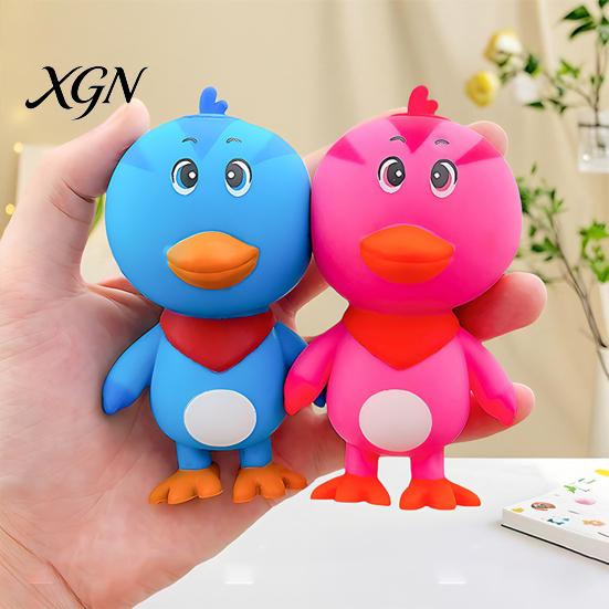 Stress Relief Toy Cartoon Chick Squeeze Anxiety Relieving Chicken Sensory Soft Stretchy Ball Focus Aid Relaxation Tools