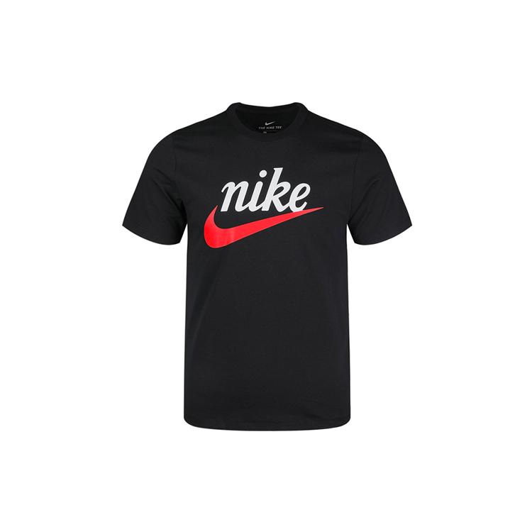 Nike T Shirts Men's Crew Neck Moderate Straight Fit BV7679-010