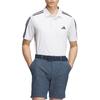 Adidas Heat.Rdy 3-Stripe Polo Shirt Men Tops White HY0931