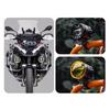 Motorcycle Bumper Headlight Spotlight Mount Bracket Adjustable Fog Light Holder Aluminum Alloy LED Head Light Tube Clamp Mounts