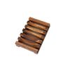 Handcrafted Wooden Soap Dish for Bathroom Sink and Shower