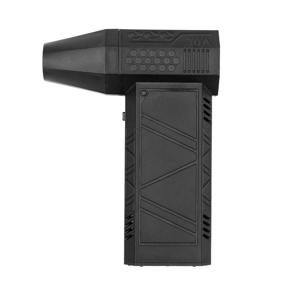 

New 130000RPM Mini Fan Electric Air Duster Adjustable wind speed Portable Turbo Violent Blower Rechargeable Car Cleaning чорний