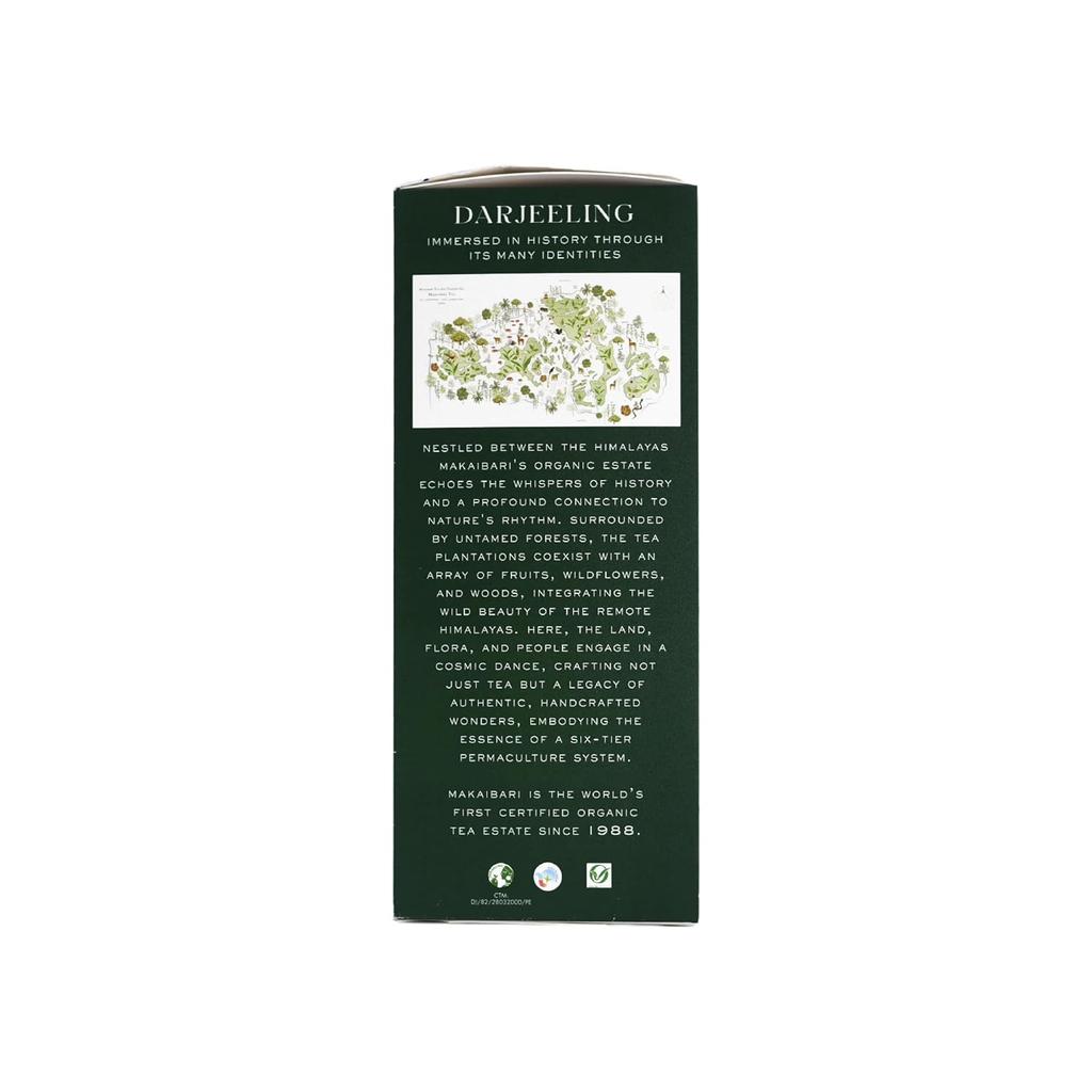 Makaibari Darjeeling Green | 500 gm Loose Leaf | Monocartoon Green Tea | Refreshing and Energizing | Handpicked Tea
