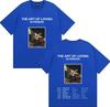 Cantante Olivia Dean Gráficos Góticos Estampado The Art of Loving Tour Camiseta Moda Oversized Camiseta Hombres Mujeres Algodón Puro Cómodas Camisetas