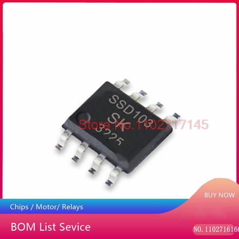 New 10PCS/LOT SK SSD103 SOP8 Car injection Drive IC Chip For Honda Motor car repair ICs