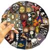 50Pcs Gothic Stickers Witch Moon Spooky DIY Stickers Skateboard Motorcycle Suitcase Decor Phone Laptop Decals