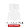 YZ For Tesla Model Y Juniper 2021-2026 Leather Trunk Mats Fully Surrounded Waterproof Non-Slip Liner Custom Floor Mat Accessorie