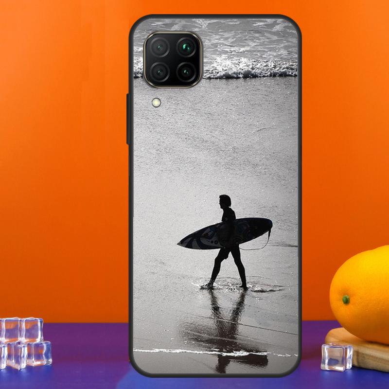 Surfer Surf Hang Loose Shaka For Huawei Nova 12s 12i 11i 5T 9 10 SE Y91 Y90 Y60 Y70 Y72 Y61 P60 Pro P20 P40 P30 Lite Case
