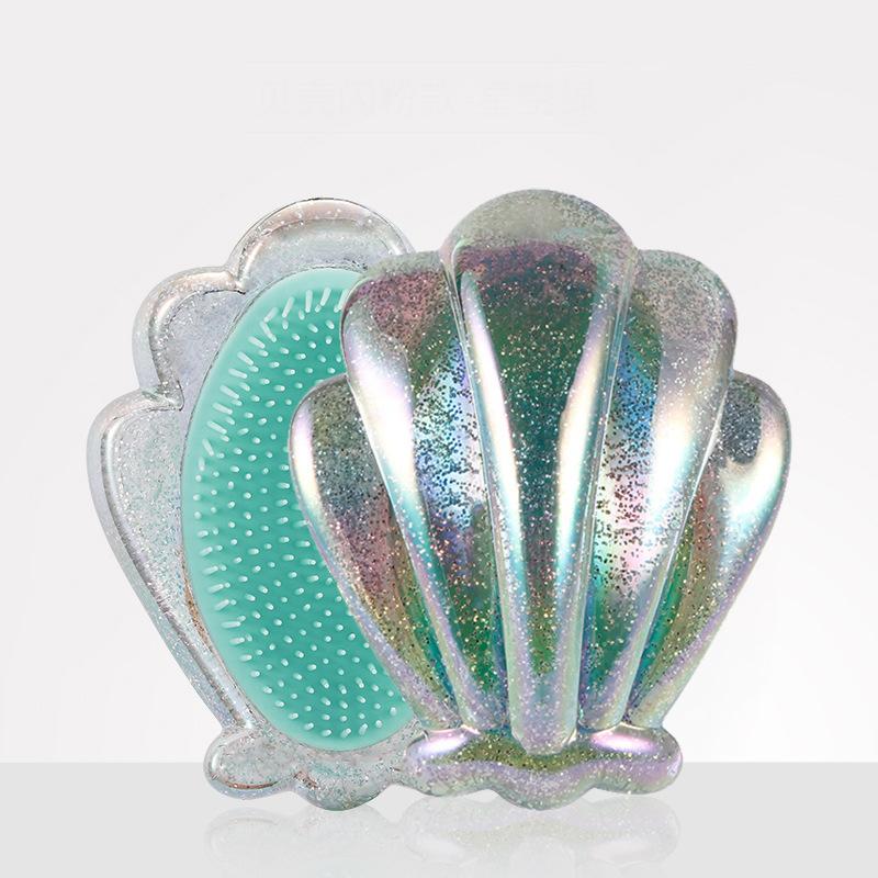 Shiny Shell Comb Baby Hair Detangler Comb Beauty Hair Care Styling Tool Anti-static Hair Brush Woman Barber Accessories
