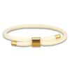 Klassisches Minimalistisches Gold Verstellbares Seilarmband Milanese Seil Unisex Partner Handkette