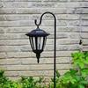 1pc Shepherd Hook Bird Feeder Pole Premium Metal For Hanging Solar Lights Bird Feeders Mason Jars Christmas Lights, Lanterns