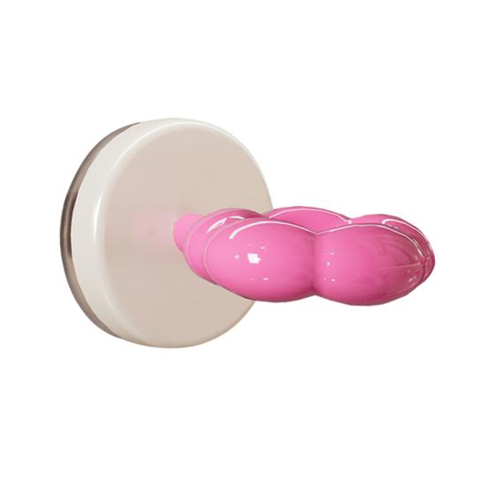 

Suction Cup Hook No Drill Reusable Holder Push-to-Lock Vacuum Seal Hook Strong Load-bearing Capability Hanger for Bathroom Kitchen Wall рожевий