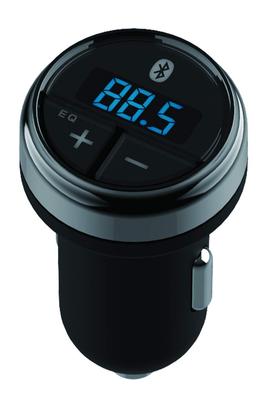 Transmetteur FM Bluetooth Kashimura avec fonction égaliseur pleine bande, design compact, compatible avec les véhicules 12V/24V, NKD-212