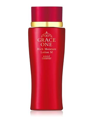 KOSE Cosmeport Grace One Rich Deep Moisture Lotion Deeply Moisturizing Lotion, 180 Ml - Moist - for Normal and Combination Skin
