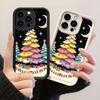 JT581 Winter Merry Christmas Pinkmas for iPhone 17 16 15 14 13 12 11 Pro Max Samsung S26 S25 Ultra A17 A07 A56 A16 Xiaomi 15T Redmi 15c 14C Soft Case