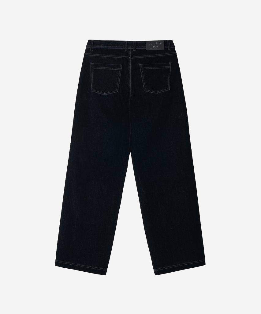 BLR Velvet Denim Side Line Pants