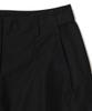 NOIRER FOR WOMAN Cotton Field Wide Pants (Black)